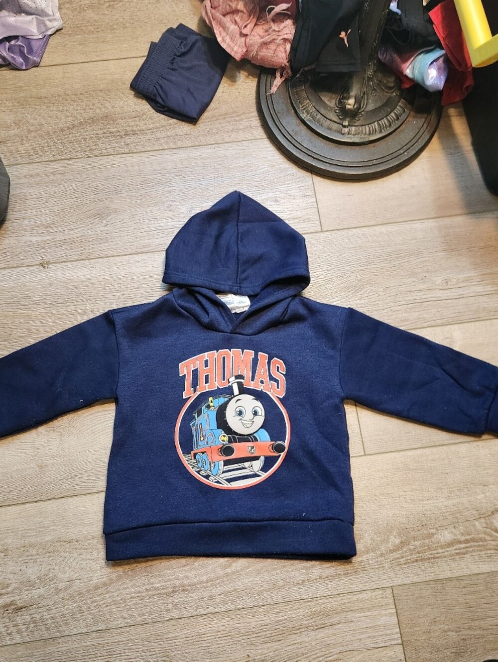 Thomas & Friends Navy Blue Pullover Hoodie with Thomas Graphic